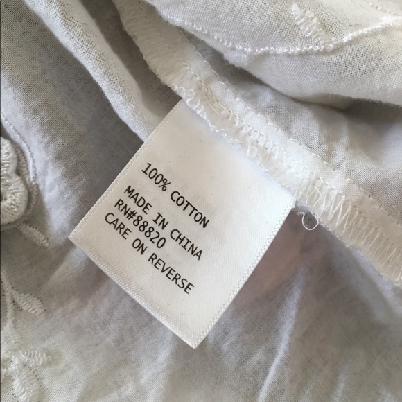 Delicate Lacy Cotton Shirt - Picture 7 of 7